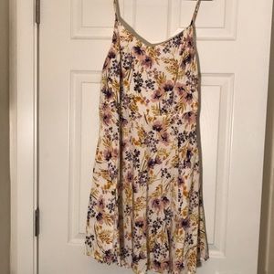 Ivory Floral Dress